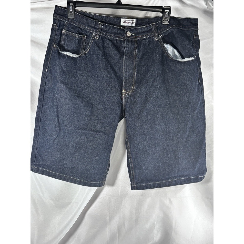 Ablanche Men's Jean‎ Shorts Size 42 Blue